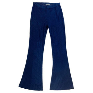 EARTHBOUND Trading Co Suede Laser Bell Bottoms‎ Small
